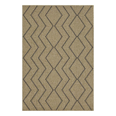 Diamond Motifs Indoor/Outdoor Area Rug