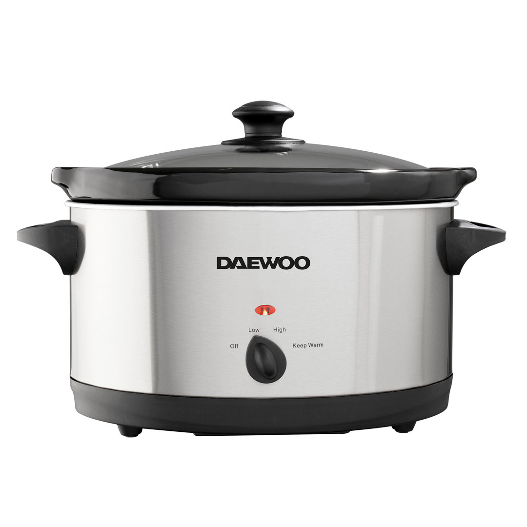 Daewoo Stainless Steel Slow Cooker