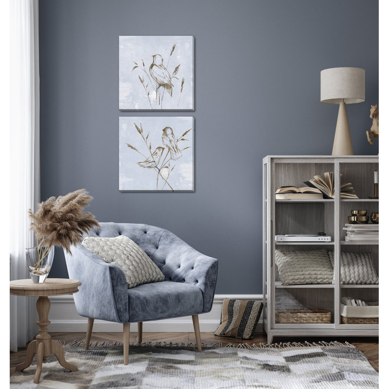 Ensemble d'art mural en toile pastel
