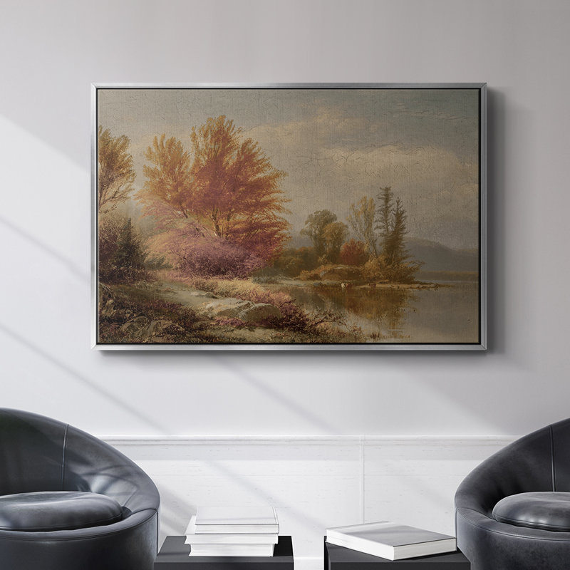«Vintage Landscape - Dxix» sur toile, H 27 po x l 41 po