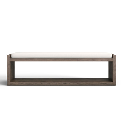 Crestfield Polyester Blend Upholstered Bench