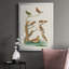 «Antique Birds In Nature III», reproduction encadrée de qualité supérieure - prête à être accrochée-88261554-88261555
