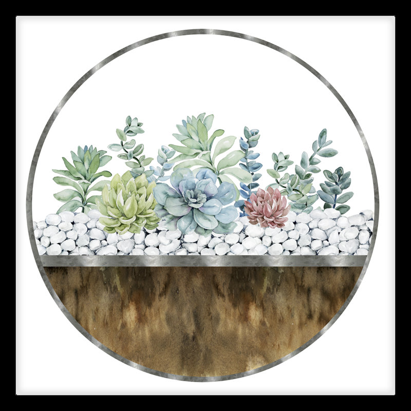 Cactus Garden 2 Painting by Studio NYC Design, 47" H x 47" W x 2" D