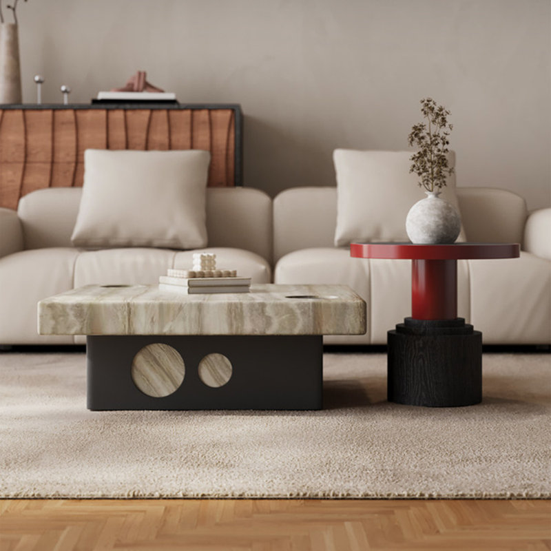 Ensemble de tables basses modernes et minimalistes