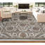 Tapis ivoire de haute qualité noué à la main Trinity