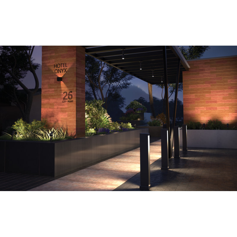 Syntra LED Bollard Light, Gray