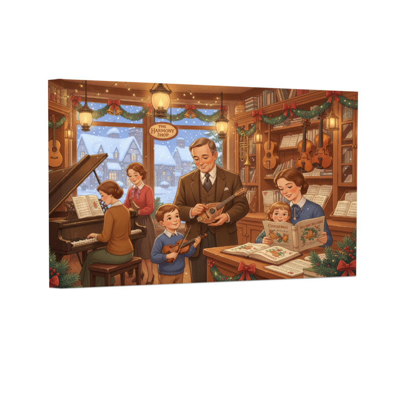 Scène de Noël de Noël, H 12 po x l 18 po