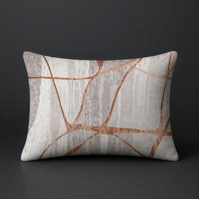 Modern Contemporary Indoor and Outdoor Throw Pillow