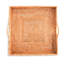 Wicker Square Decorative Tray