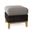 Frances Outdoor Teak Ottoman-50123527-50123505