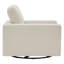 Fauteuil pivotant rembourré 35,4 po Asher-114572815