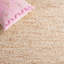 Tapis ivoire / naturel en laine tissé à la main Jarieliz-1139600124