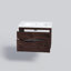 Meuble-lavabo mural moderne avec lavabo Athallia | Collection Wave Rosewood | Panneau de fibres à densité moyenne non toxique et ignifuge 32 po Diamond Collection 32 po