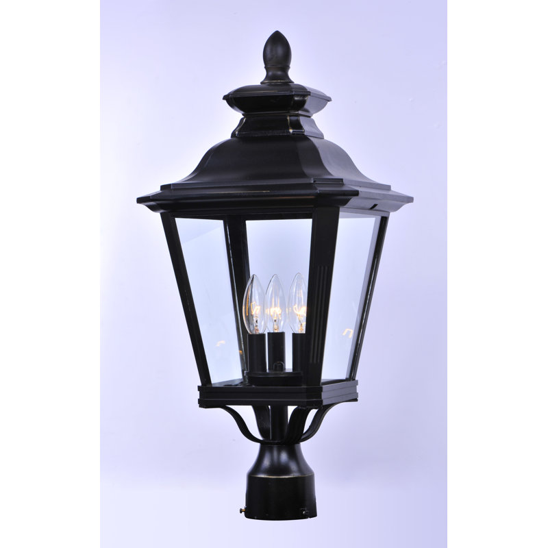 Tête de lanterne câblée à 1 lumière Monette, H 23,5 po x l 11 po x p 11 po