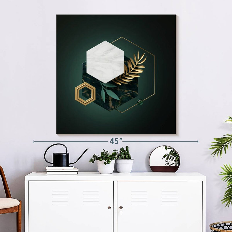 Avery Fancy Hexagons, 33" H x 33" W