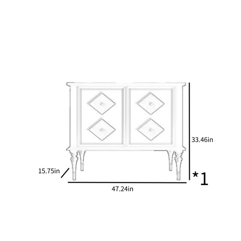 Armoire décorative Simple Shell