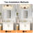 22.5" W 3-Light Dimmable Vanity Light-832387120