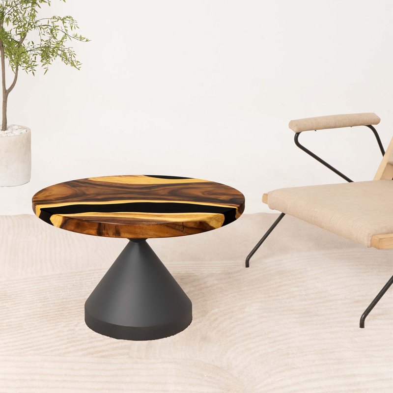 Base de table basse Flux, H 16 po x L 13,5 po x l 13,5 po