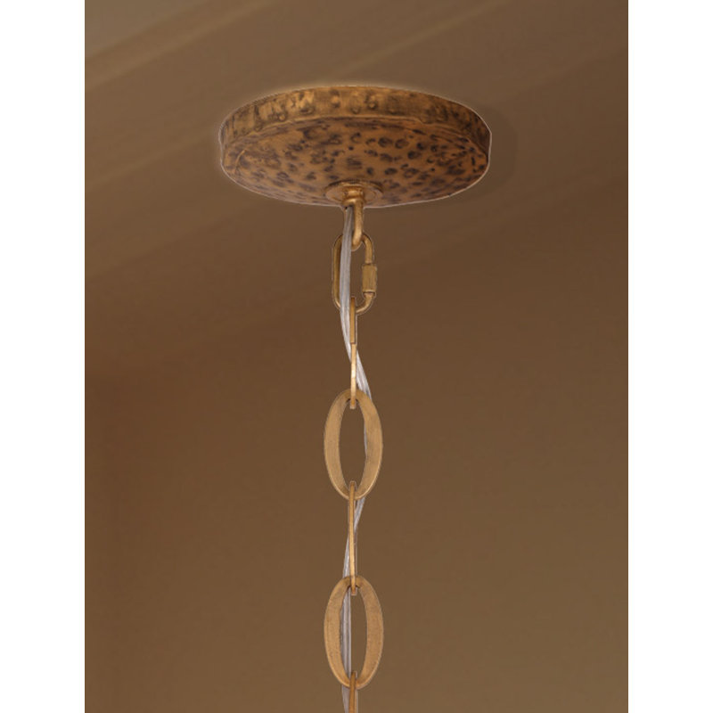Minka Lavery Atella - 12 Lights Chandelier In Ashen Gold Finish, 12, 28.25" H x 48" W x 48" D