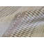 Wool Striped Area Rug in Cream/Crimson/Brown