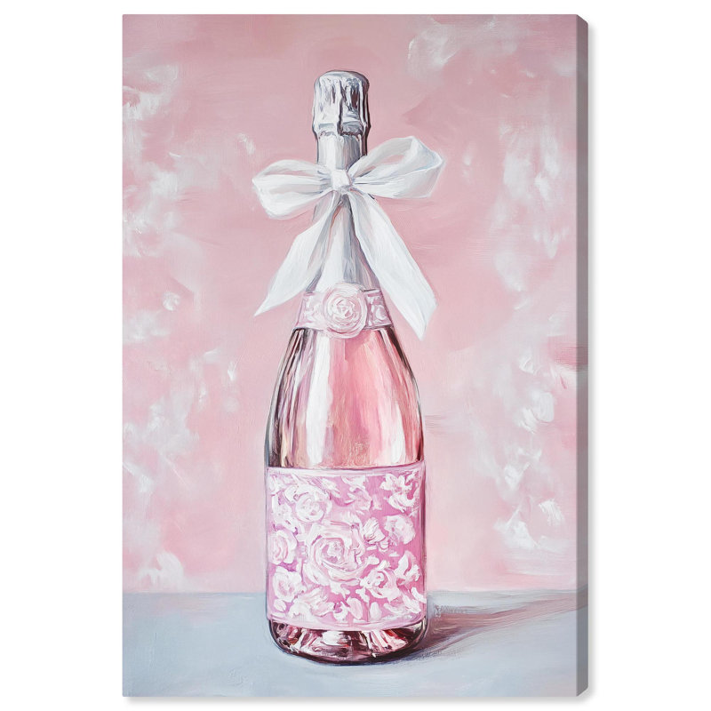 Soft Rose Champagne, reproduction de mode sur toile par , H 45 po x l 30 po, Toile tendue