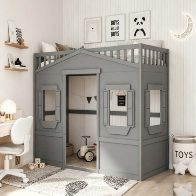 House Loft Bed With Ladder