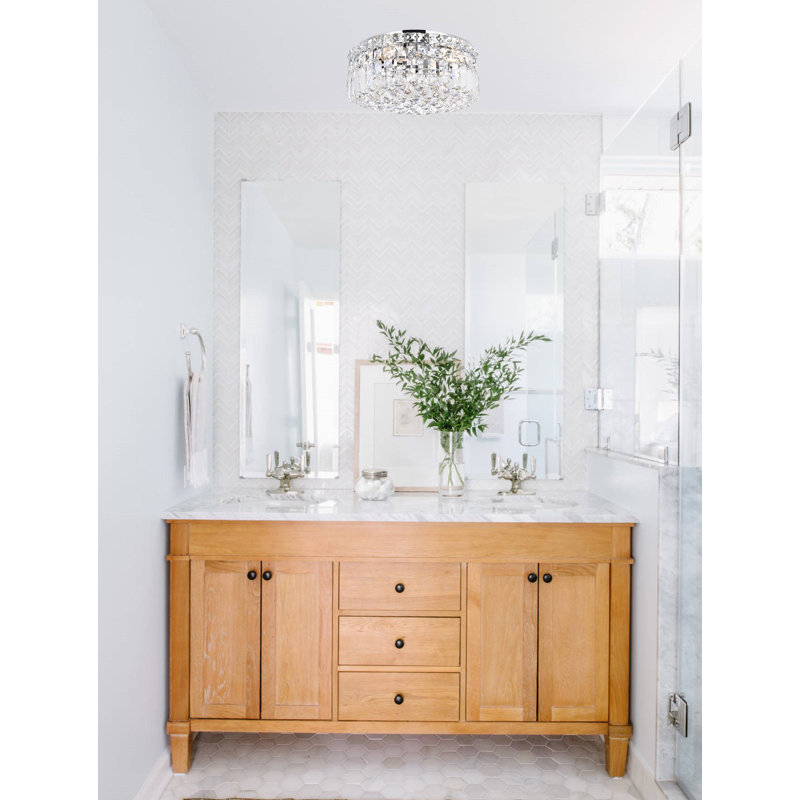 Isadora Flush Mount, 12" / Royal Cut