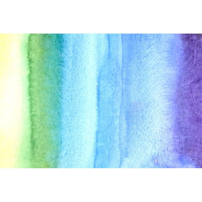 Abstract Watercolor Background by Kellyreekolibry - Wrapped Canvas Print, 30cm H x 46cm W x 3.8cm D
