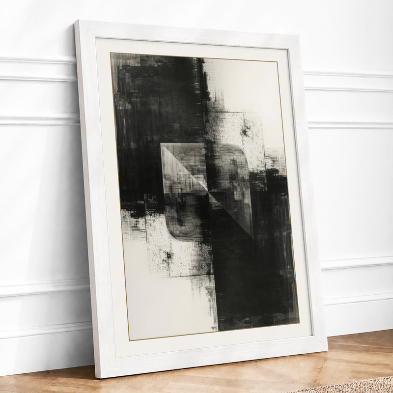 Urban Fragments Industrial - Framed Print, A2 - 59.4 x 42.0 cm, White