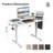 Electric Standing Desk Adjustable Height Sit Stand Home Office Desk With Splice Board-2089929927-2089929922
