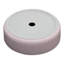 Lavabo vasque de salle de bain rond en céramique 16 po, lavabo de comptoir moderne sans trou de robinet, pour salle de bain contemporaine-110296558