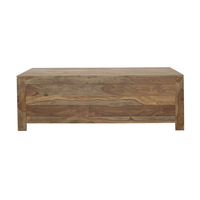 Salishan Natural Sheesham 6-Drawer Coffee Table