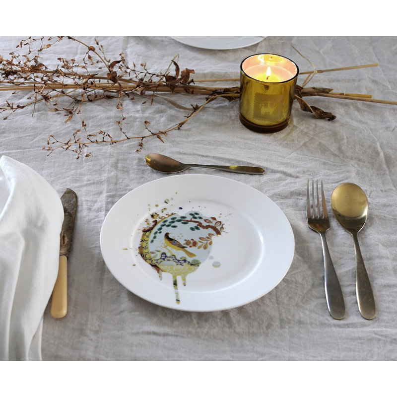 Brossard 20.3cm Bone China Dinner Plate
