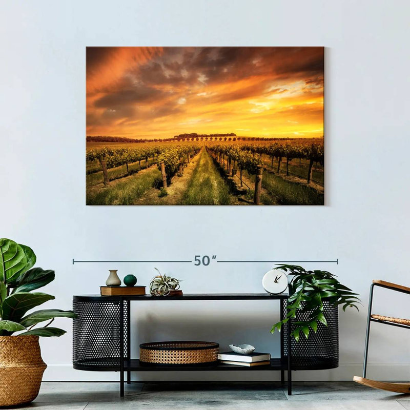 Alvord Barossa Valley Vineyard, H 30 po x l 45 po