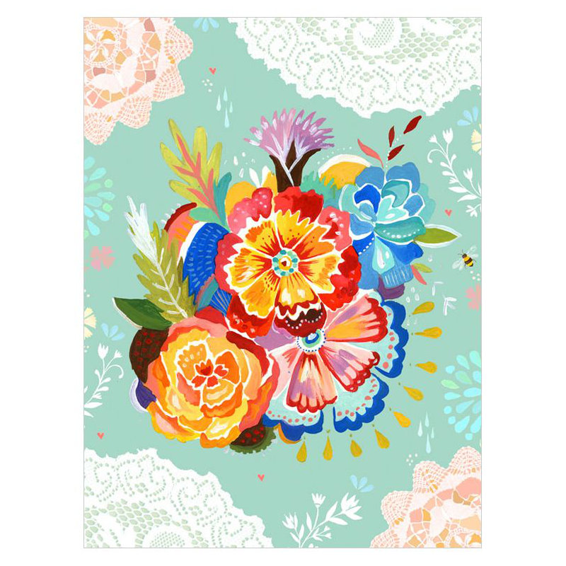 Art sur toile Katie Daisy