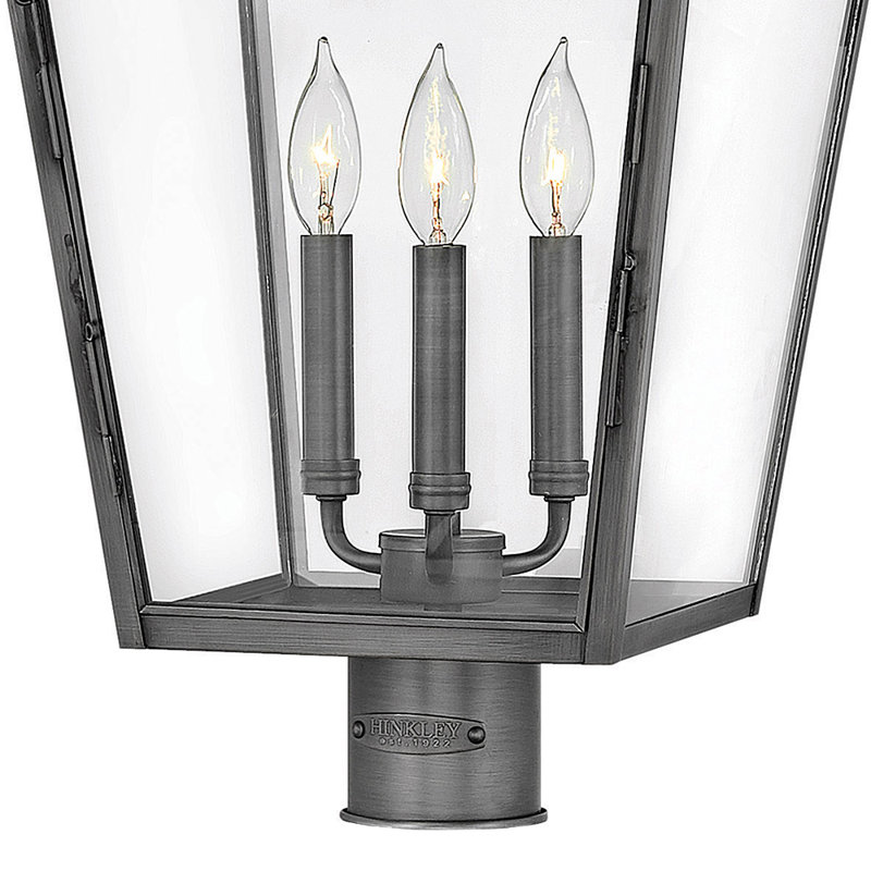 Nouvelle 3-Light Pier Mount Light