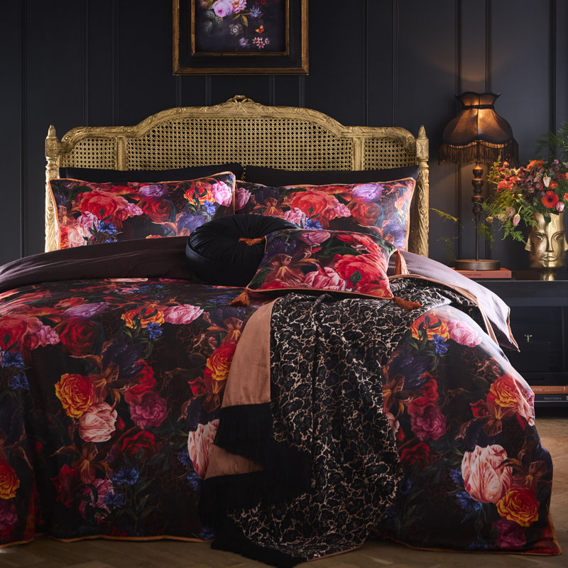 Laurence Llewelyn-Bowen Grande Chintz Cushion Multi, Filled Cushion