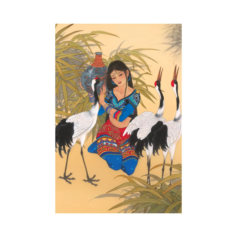 Call Of Destiny - Painting on Canvas, 66.04 cm H x 45.72 cm W x 1.91 cm D, Wrapped Canvas