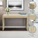 Allegonda Carmel Fluted Entryway Hall Console Table/Desk