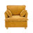 Upholstered Sofa With Ottoman And Throw Pillows-1939312462