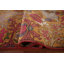 Tapis orange à motif animalier Ziegler