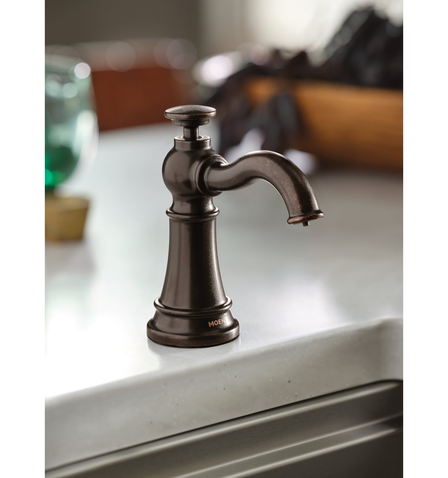 Moen Soap Dispenser, Oil Rubbed Bronze