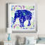 Painted Elephant II - reproduction de cadre photo-1524505491-1524505509