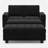 Velvet Upholstered Sleeper Sofa, Pull Out Bed With Storage Ottoman-2056704744