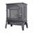 18" 3D Flame Electric Infrared Quartz Fireplace Stove With Remote Control