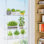 Étagère de fenêtre à 2 niveaux pour plantes de 15 pouces, tablette flottante réglable en acrylique, rallonge de rebord de fenêtre pour plantes grasses d'intérieur, micro-verts, pots à graines, pots à plantes