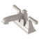 Town Square S Centerset 2-handle Bathroom Faucet with Drain Assembly