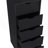 Dresser Kamran, Five Drawers Narrow, Black Wengue Finish-1493235703