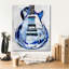  «Electric Blues 3» par Annie Warren, art mural sur toile, 20 po x 24 po-901549284