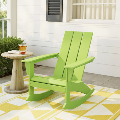 POLYWOOD Modern Adirondack Rocking Chair